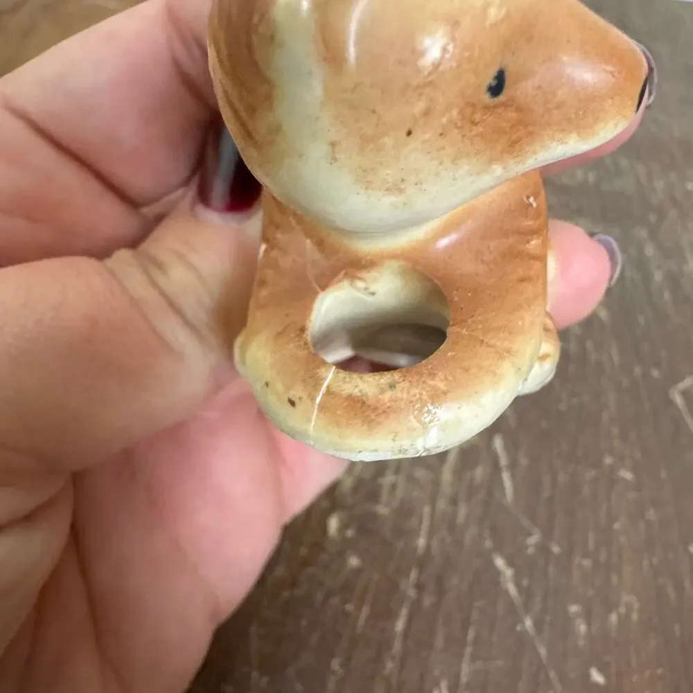 Georgia USA made in Japan Porcelain Tree with Bear Cubs Salt‎ and Pepper Shakers